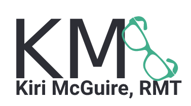 Kiri McGuire, Registered Massage Therapist Business Logo
